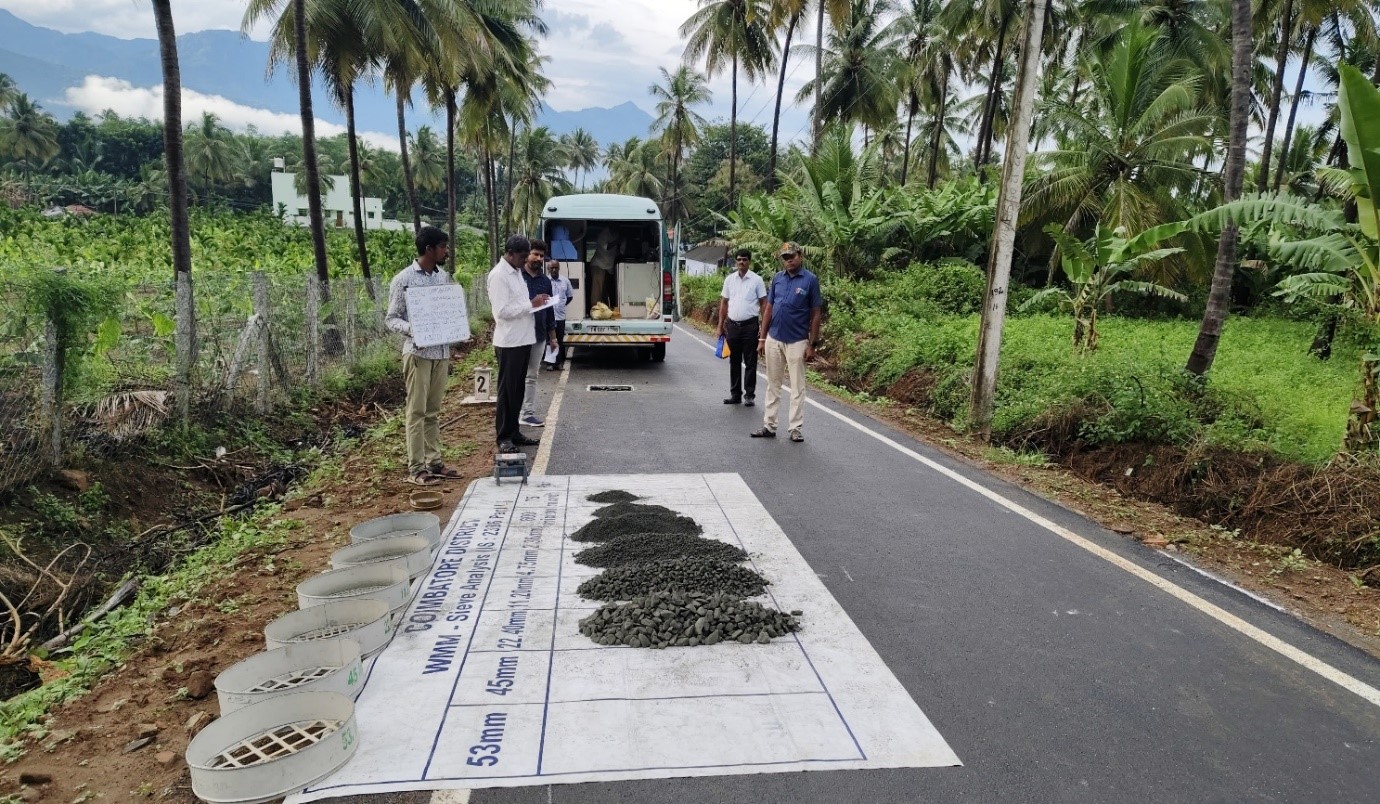 Site Inspection by District Collector